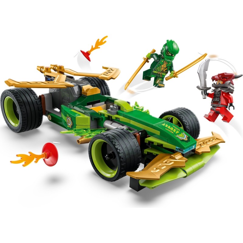 71828 Lego Ninjago Гоночный автомобиль Ллойда с инерционным двигателем