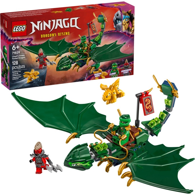 71829 Lego Ninjago Зеленый лесной дракон Ллойда