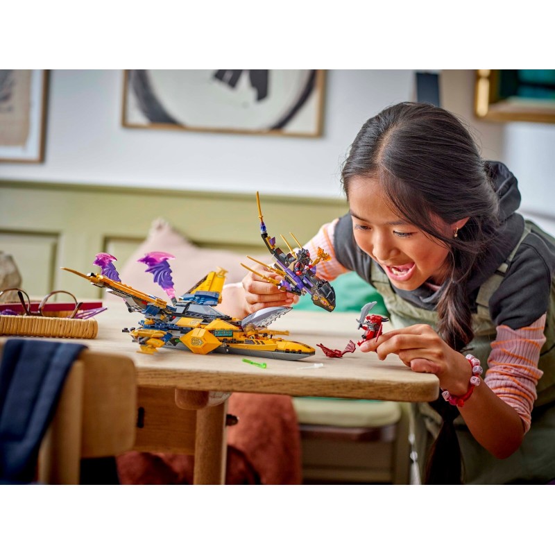 71833 Lego Ninjago Суперштормовой реактивный самолет Раса и Арина