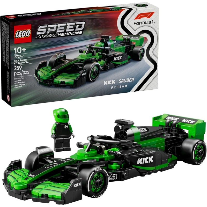 77247 LEGO Speed Champions Formula 1 KICK Sauber C44