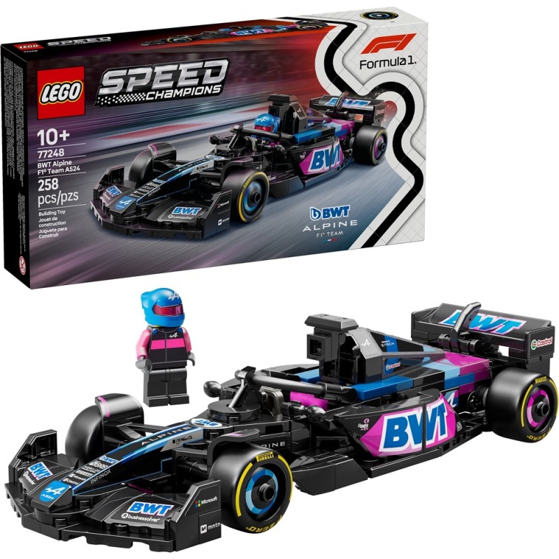 77248 LEGO Speed Champions Formula 1 BWT Alpine Team A524