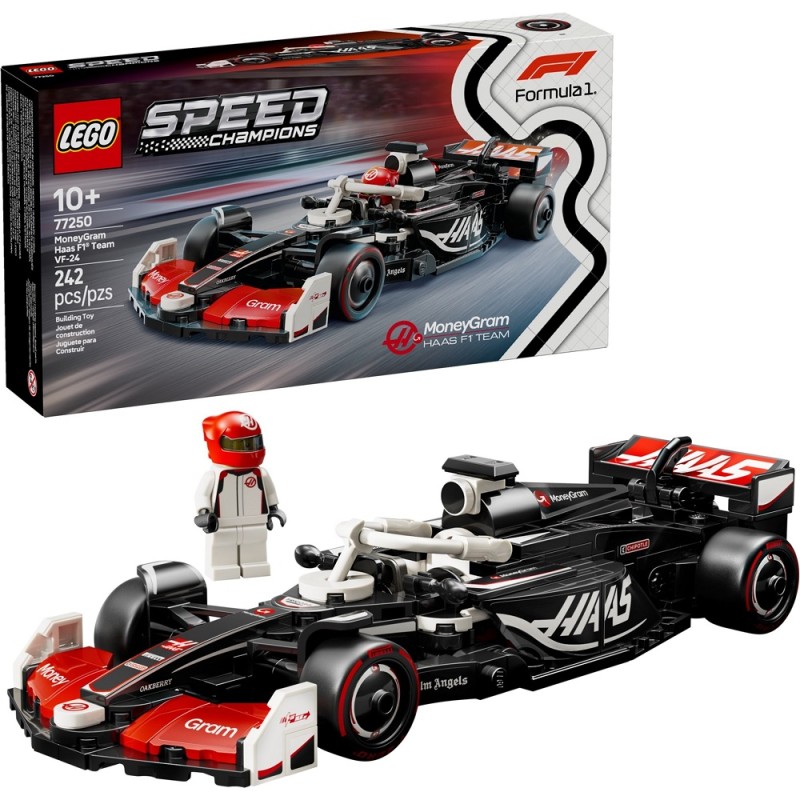 77250 LEGO Speed Champions Formula 1 MoneyGram Haas VF-24