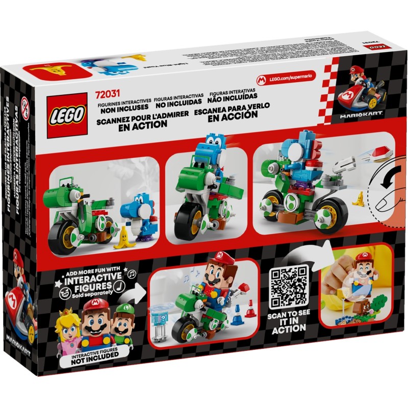 72031 LEGO Super Heroes Mario Kart – Мотоцикл Йоши