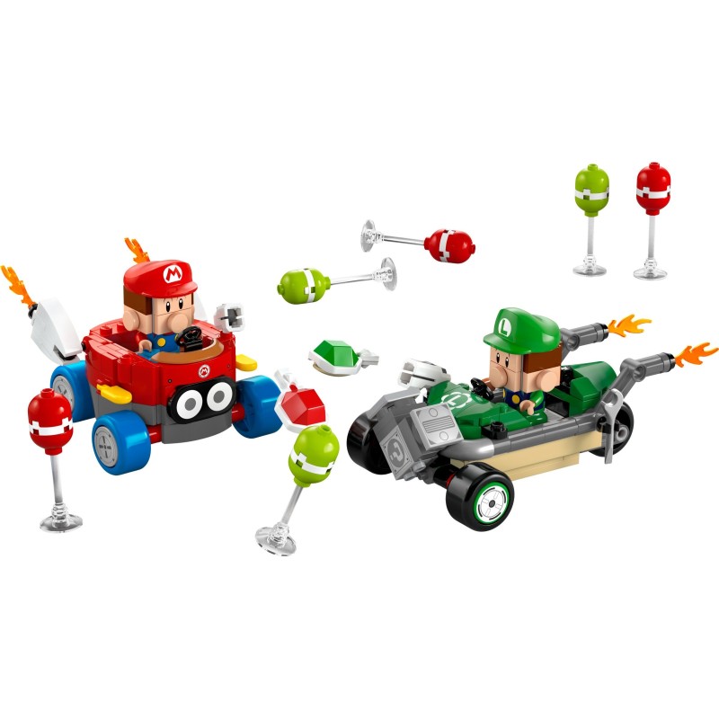 72034 LEGO Super Heroes Mario Kart – Малыш Марио против Малыша Луиджи