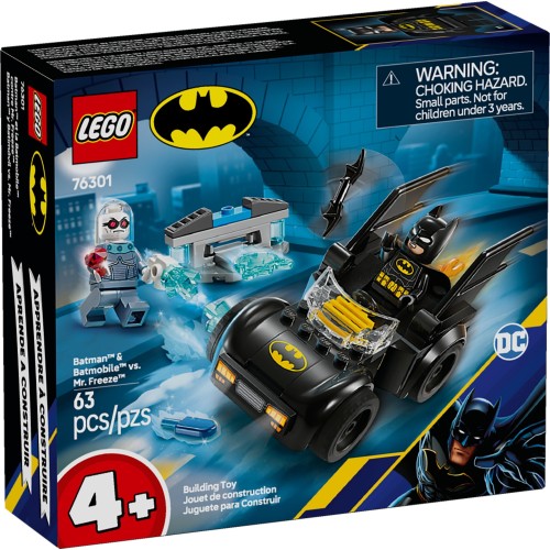 76301 LEGO Super Heroes Бэтмен на Бэтмобиле против Мистера Фриза