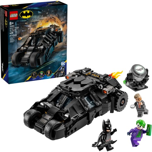 76303 LEGO Super Heroes Бэтмен на Тумблере против Двуликого и Джокера