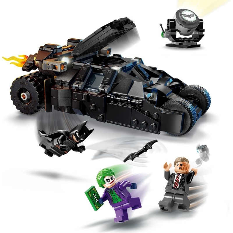 76303 LEGO Super Heroes Бэтмен на Тумблере против Двуликого и Джокера