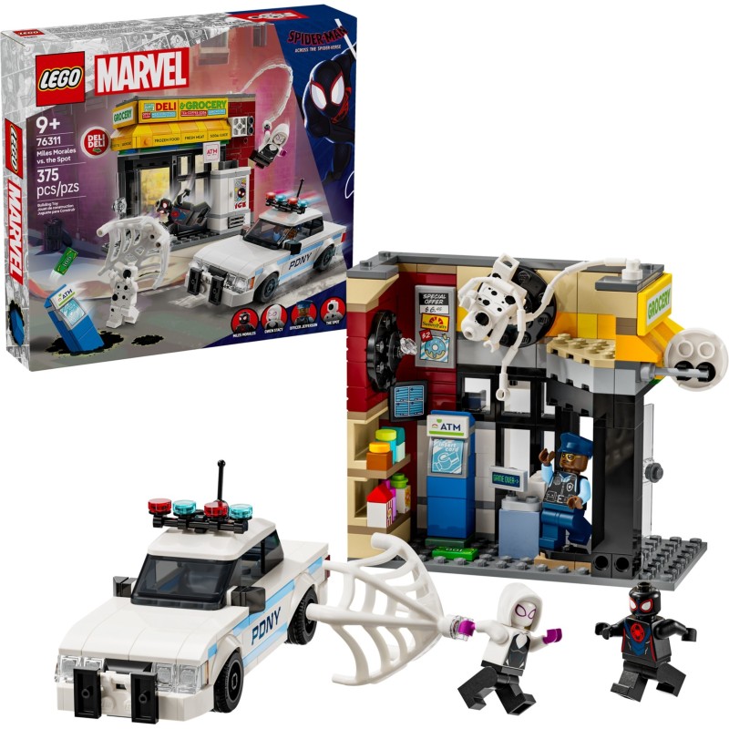 76311 LEGO Super Heroes Через вселенные: Майлз Моралес против Спота