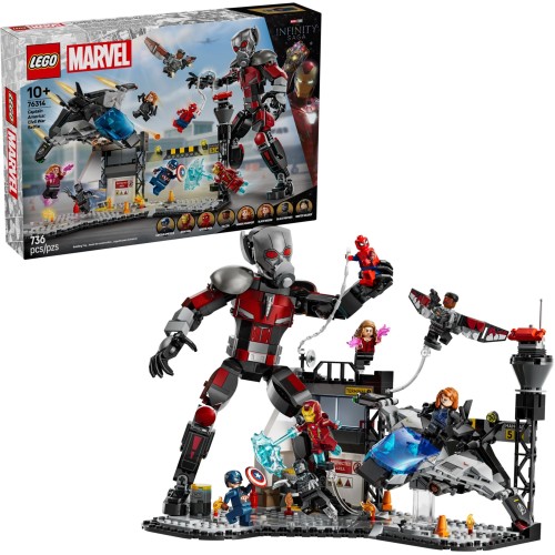 76314 LEGO Super Heroes Капитан Америка: Битва в гражданской войне