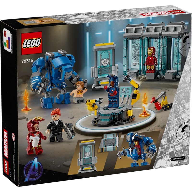 76315 LEGO Super Heroes Лаборатория Железного Человека: Арсенал