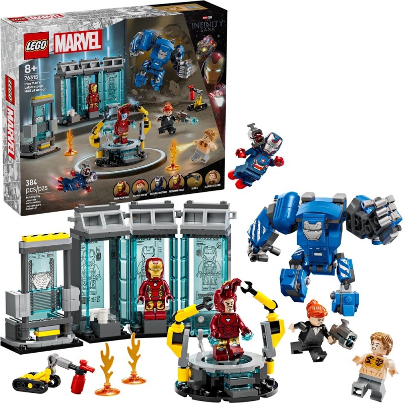 76315 LEGO Super Heroes Лаборатория Железного Человека: Арсенал